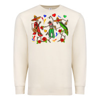 Sandshell mexican skeletons Premium Sweatshirt - Zillion Design Studio