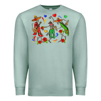 Seafoam mexican skeletons Premium Sweatshirt - Zillion Design Studio