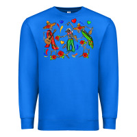 True Royal mexican skeletons Premium Sweatshirt - Zillion Design Studio