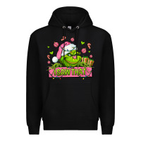 Black christmas characters  i+saw+that+ Premium Hoodie - AdoDesignShop