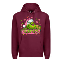 Burgundy christmas characters  i+saw+that+ Premium Hoodie - AdoDesignShop