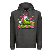 Charcoal Heather christmas characters  i+saw+that+ Premium Hoodie - AdoDesignShop