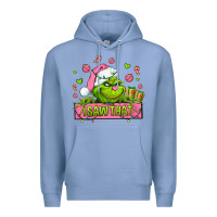 Colony Blue christmas characters  i+saw+that+ Premium Hoodie - AdoDesignShop