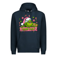 Navy christmas characters  i+saw+that+ Premium Hoodie - AdoDesignShop