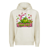 Oatmeal Heather christmas characters  i+saw+that+ Premium Hoodie - AdoDesignShop