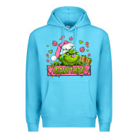 Ocean Blue christmas characters  i+saw+that+ Premium Hoodie - AdoDesignShop