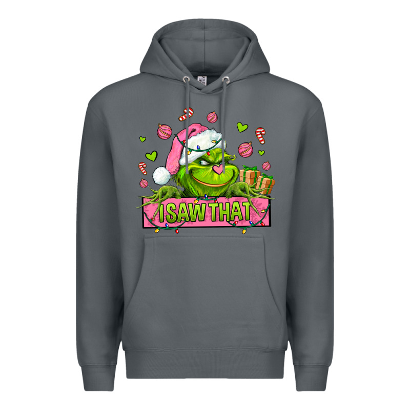 Christmas Characters  I+saw+that+ Premium Hoodie by AdoDesignShop | Teevron