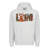Dove Grey love christmas reindeer Premium Hoodie - Jasminsmagicworld