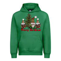 Emerald merry christmas with gnomes Urban Hoodie - AdoDesignShop