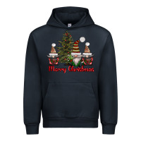 Navy merry christmas with gnomes Urban Hoodie - AdoDesignShop