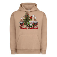 Pigment Burro merry christmas with gnomes Urban Hoodie - AdoDesignShop