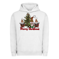 Pigment Lunar Rock merry christmas with gnomes Urban Hoodie - AdoDesignShop