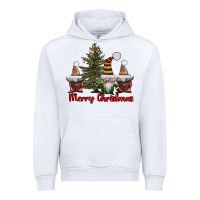 White merry christmas with gnomes Urban Hoodie - AdoDesignShop