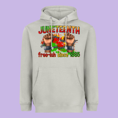 Heavyweight Hoodie juneteenth free ish since 1865