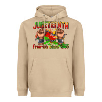 Mushroom juneteenth free ish since 1865 Heavyweight Hoodie - texasbilliewilder