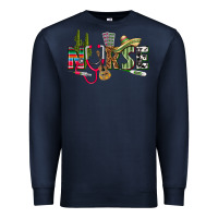 Navy Mexican Nurse Premium Sweatshirt - texasbilliewilder