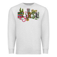 Oatmeal Heather Mexican Nurse Premium Sweatshirt - texasbilliewilder