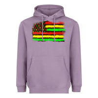 Lavender juneteenth flag Heavyweight Hoodie - texasbilliewilder