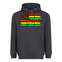 Smoke juneteenth flag Heavyweight Hoodie - texasbilliewilder