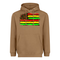 Toasted Coconut juneteenth flag Heavyweight Hoodie - texasbilliewilder