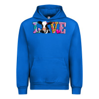 Cobalt love with cow Urban Hoodie - AdoDesignShop