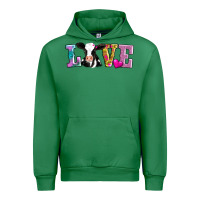 Emerald love with cow Urban Hoodie - AdoDesignShop