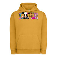 Pigment Peanut Butter love with cow Urban Hoodie - AdoDesignShop