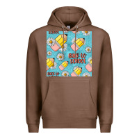 Chestnut back to school seamless pattern Premium Hoodie - BundleAndBundleShop