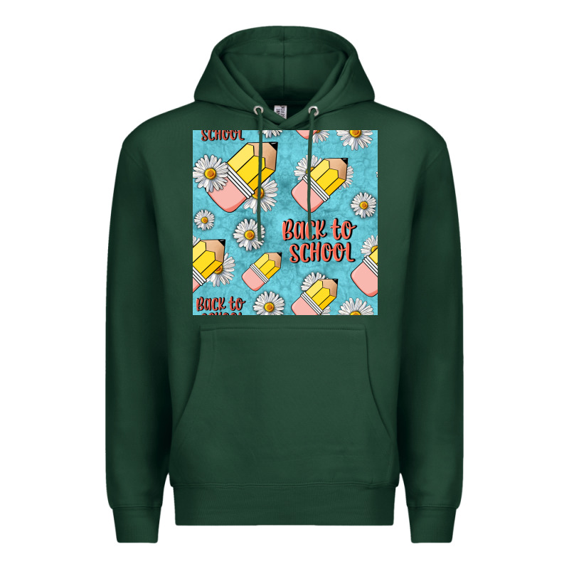 Back To School Seamless Pattern Premium Hoodie by BundleAndBundleShop | Teevron