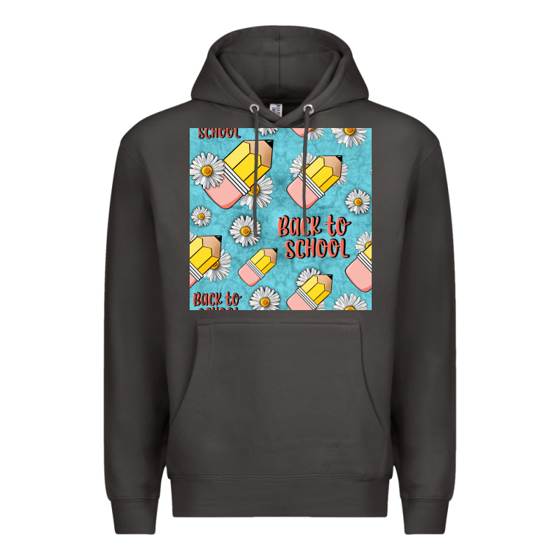 Back To School Seamless Pattern Premium Hoodie by BundleAndBundleShop | Teevron