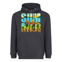 Smoke summer vibes Heavyweight Hoodie - Zillion Design Studio