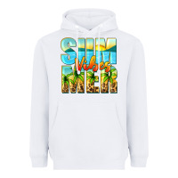 White summer vibes Heavyweight Hoodie - Zillion Design Studio