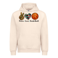 Sandshell peace love basketball Urban Hoodie - Artiststas