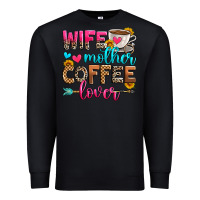Black wife mother coffee lover Premium Sweatshirt - Zillion Design Studio