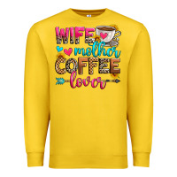 Lemon wife mother coffee lover Premium Sweatshirt - Zillion Design Studio