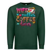 Sports Green wife mother coffee lover Premium Sweatshirt - Zillion Design Studio