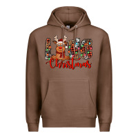 Chestnut love christmas reindeer Premium Hoodie - Jasminsmagicworld
