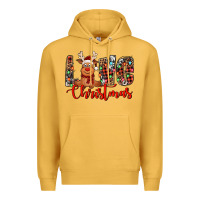 Mustard love christmas reindeer Premium Hoodie - Jasminsmagicworld