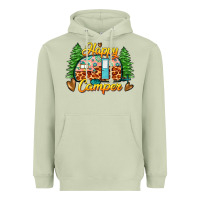 Matcha happy camper Heavyweight Hoodie - Zillion Design Studio