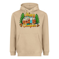 Mushroom happy camper Heavyweight Hoodie - Zillion Design Studio