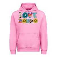 Fuchsia Pink love rodeo Urban Hoodie - AdoDesignShop