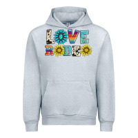 Heather Grey love rodeo Urban Hoodie - AdoDesignShop
