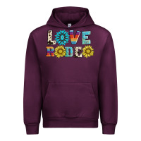 Mauve Wine love rodeo Urban Hoodie - AdoDesignShop