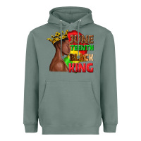 Sage juneteenth black king Heavyweight Hoodie - texasbilliewilder