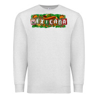 Oatmeal Heather Mexicana Premium Sweatshirt - texasbilliewilder