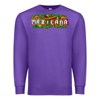 Purple Mexicana Premium Sweatshirt - texasbilliewilder