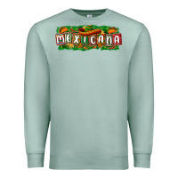 Seafoam Mexicana Premium Sweatshirt - texasbilliewilder