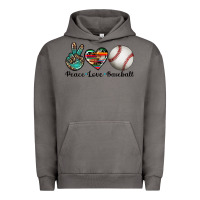 Pigment Tornado peace love baseball Urban Hoodie - Artiststas