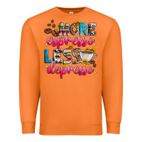 Carrot more espresso less depresso Premium Sweatshirt - Zillion Design Studio