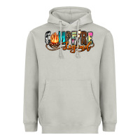 Moon Dust campfire legend Heavyweight Hoodie - Zillion Design Studio
